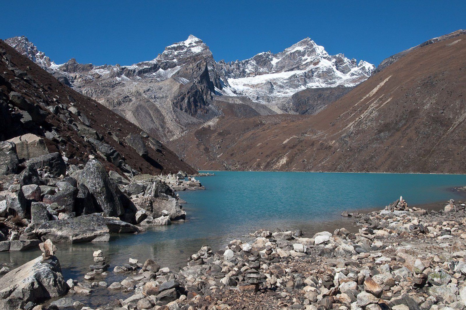Gokyo Lakes Dudh Pokhari Nepal Himalayas
