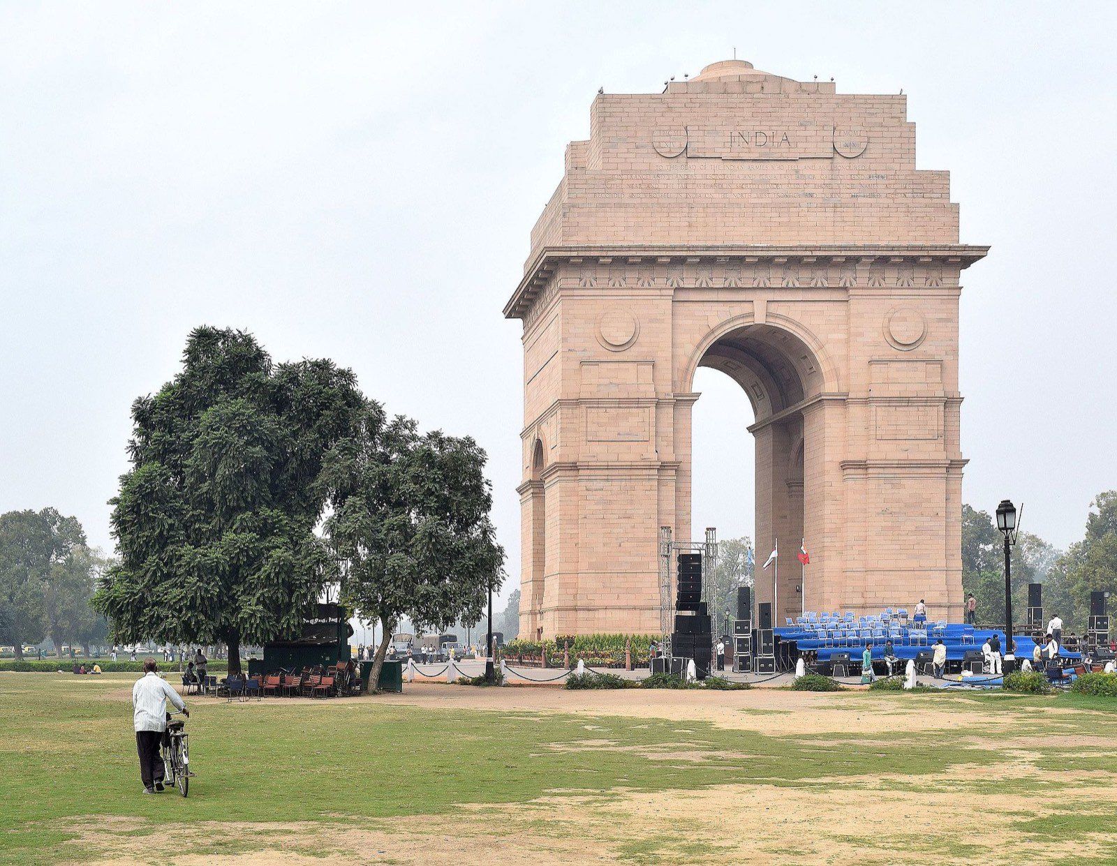 India Gate New Delhi from West