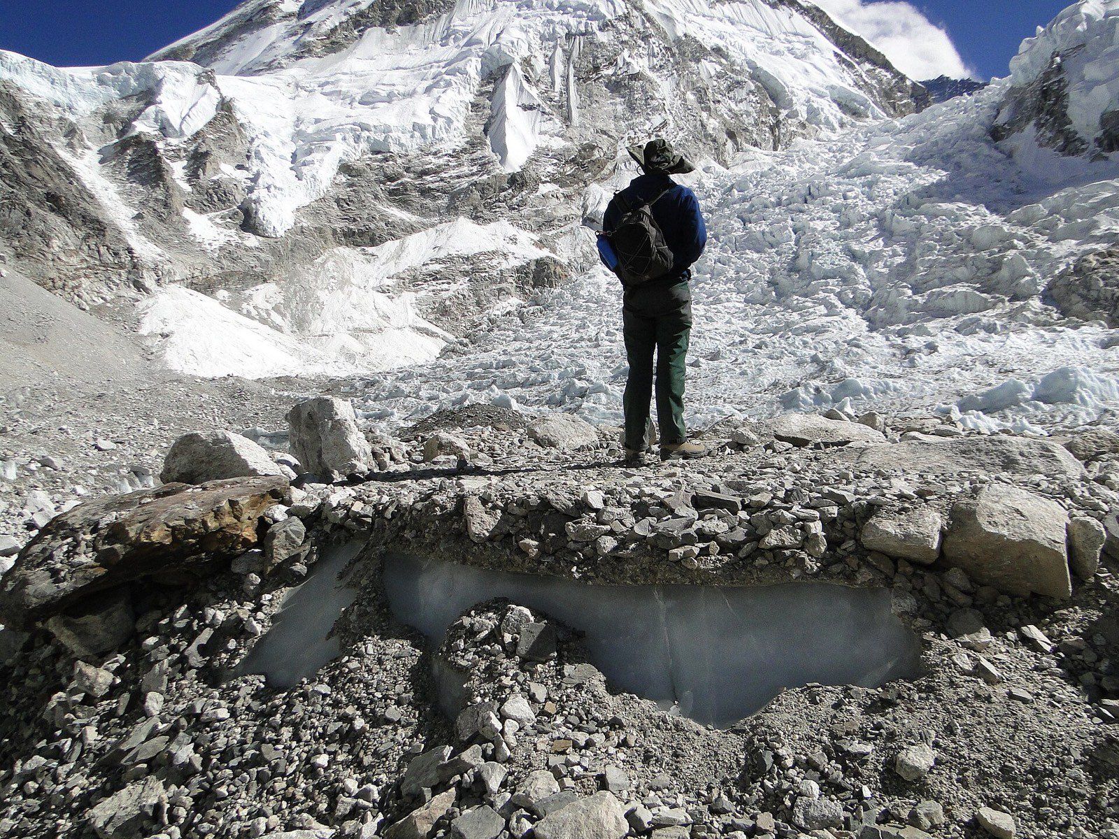 South Everest Base Camp Sleeping Platform